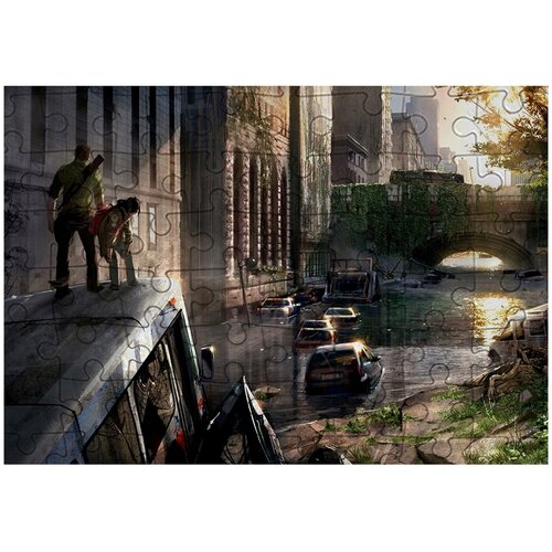 Пазл Картонный 38x26 см, размер А3, 300 деталей, модель Last of Us-209 пазл магнитный 38x26 см размер а3 300 деталей модель last of us 215