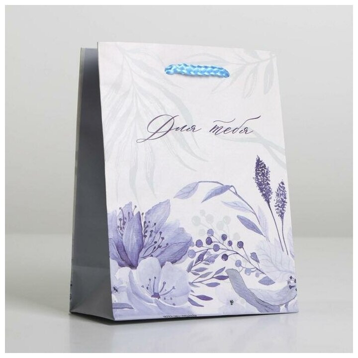 Доступные Радости Пакет подарочный ламинированный, упаковка, «For you», S 12 х 15 х 5,5 см