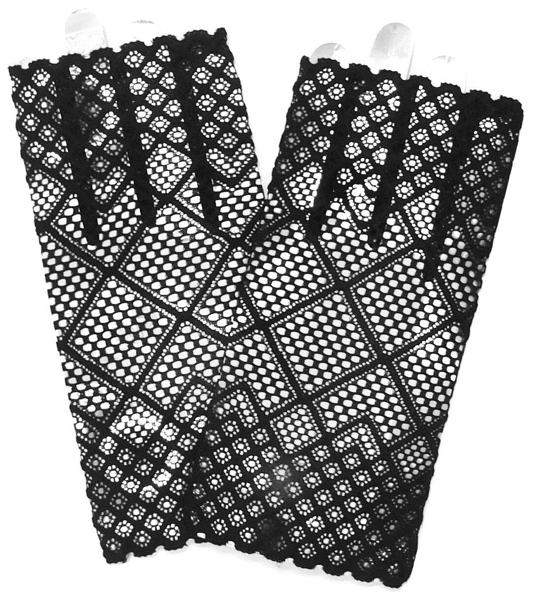 фото Перчатки митенки Талия кружевные / Перчатки из кружева