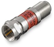 Аттенюатор KROKS 75 Ом, 6 дБ, 2 Вт (600-2300 МГц) F-connector