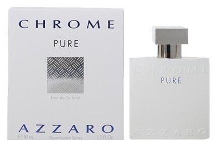 Azzaro, Chrome Pure, 50 мл, туалетная вода мужская