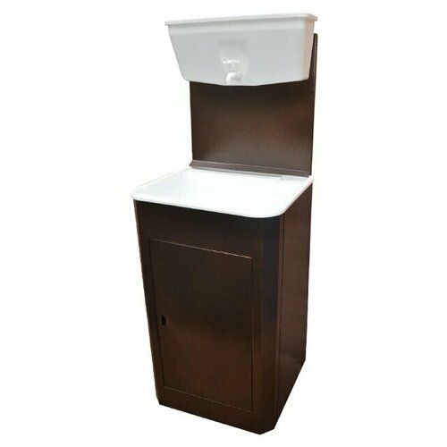 Дачный умывальник Лидер мойка пластик, без нагревателя воды, бак 10 л, антик медь