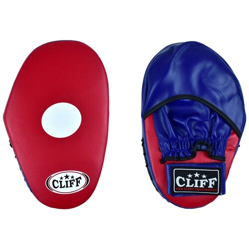Лапа бокс ULI-6006 (PVC+FLEX) цвет: красно-синий лапы боксерские для тхэквондо 30 18 см красно синий