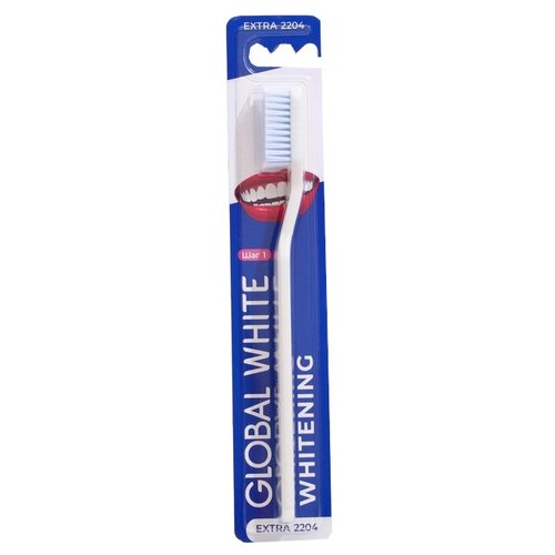 отбеливающая зубная щетка foramen whitening toothbrush 1 мл Зубная щетка GLOBAL WHITE Extra whitening