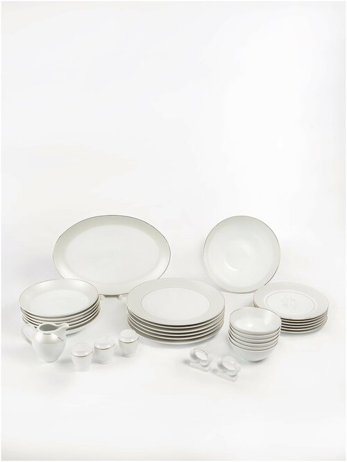 Сервиз столовый. Wertvolleperle Germany. Classic 32 Pcs dinner set (Столовый набор 32 предметов) на 6 персон