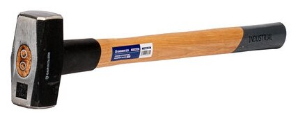 GARWIN INDUSTRIAL GHT-SW03000 Кувалда Garwin INDUSTRIAL с рукояткой из дерева гикори, 3 кг - фото №1