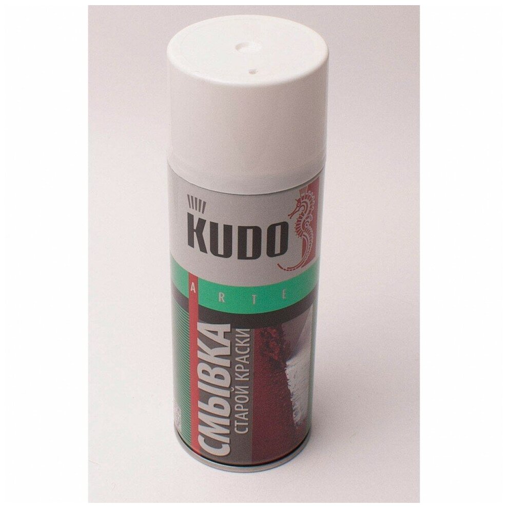 Смывка краски универсальная для авто KUDO 520 мл / Средство для удаления краски / Удалитель краски аэрозоль KU-9001