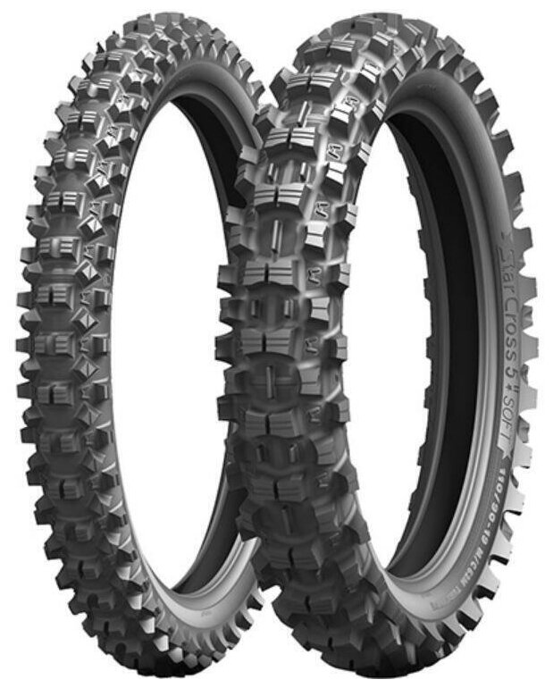 Michelin starcross 5 soft 100/100 -18 59m tt rear