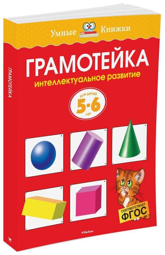 Книга Грамотейка. Интеллектуальное развитие детей 5-6 лет