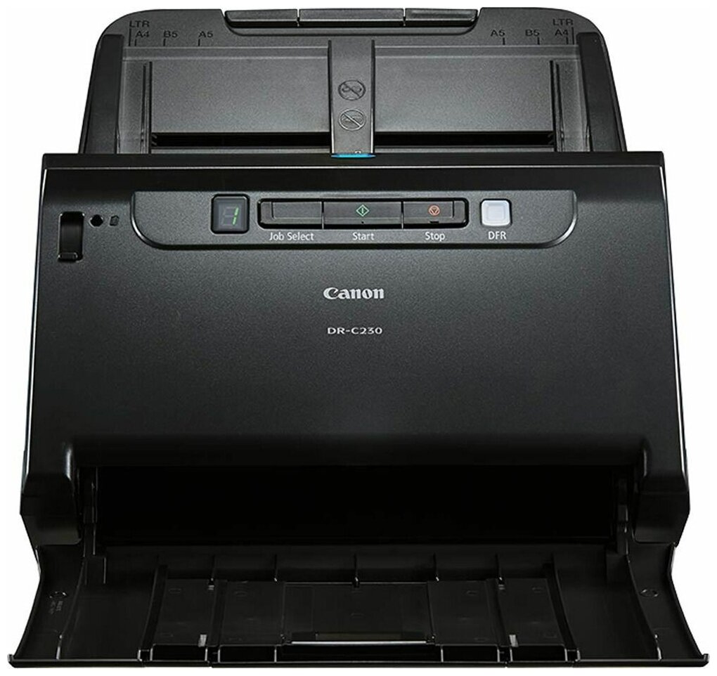 Сканер Canon DR-C230 протяжный CIS A4 600x600dpi 30стр/мин USB черный 2646C003 - фото №5