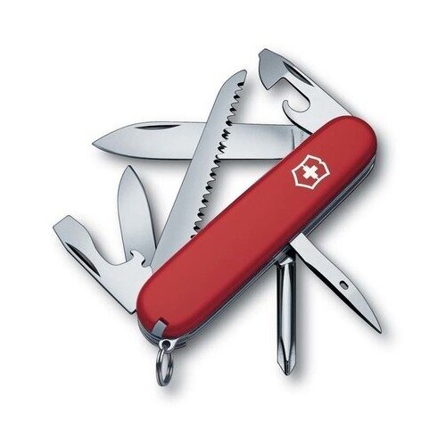 Нож Victorinox Hiker, 91 мм, 13 функций, красный