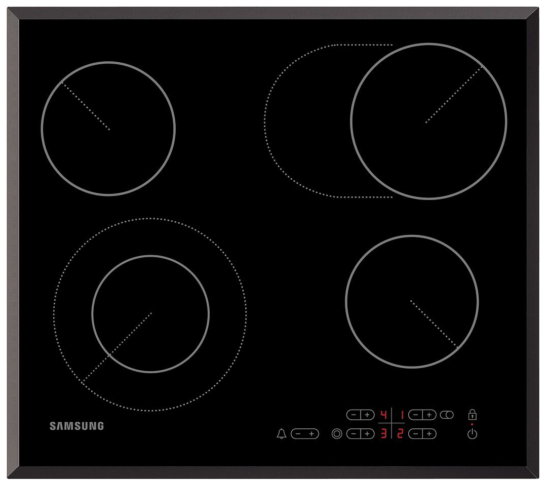Варочная поверхность Samsung Электрическая варочная поверхность Samsung NZ64T3516BK/WT