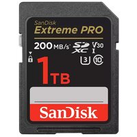 Карта памяти SanDisk SDXC 1TB Extreme Pro UHS-I V30 U3 200/140 Mb/s