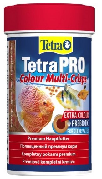 Корм для аквариумных рыб Tetra TetraPRO Colour Multi-Crisps 100 мл (чипсы) - фотография № 16