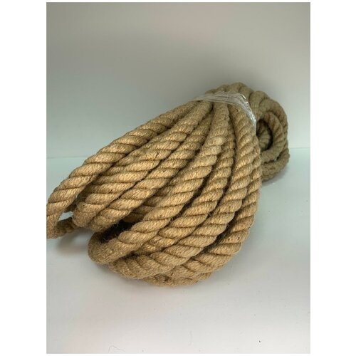 фото Веревка 10 мм 30 метров джут takshak