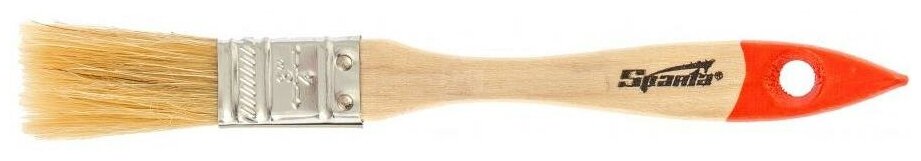 Кисть плоская SPARTA Slimline натуральная щетина деревянная рукоятка 20
