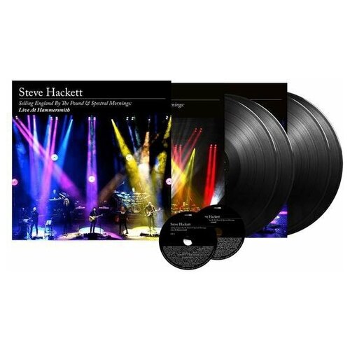 Steve Hackett – Selling England By The Pound & Spectral Mornings: Live At Hammersmith (4 LP+2 CD) mark almond live at the lokerse feesten 2000 dvd cd