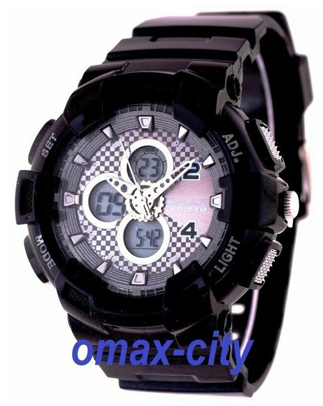 OMAX AD0935BK спортивные наручные часы