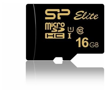 Карта памяти microSD 32GB Silicon Power Elite Gold microSDHC Class 10 UHS-I U1 85Mb/s (SD адаптер) - фото №6