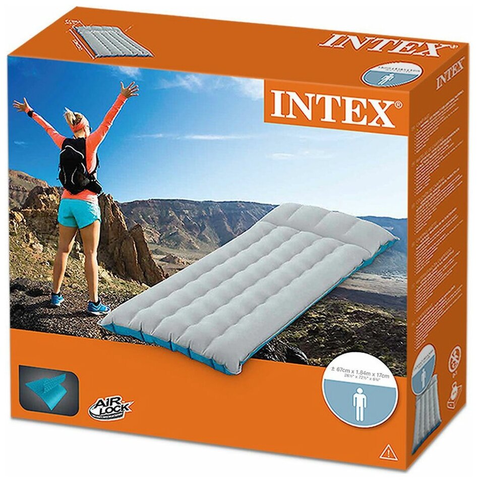 Матрас надувной Intex Camping Mat 67997