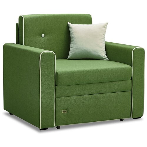 Кресло / диван кресло / детская- кровать /Барселона выкатной с гнутоклееными латами 70 (Tesla Forest) 95х80х86 см