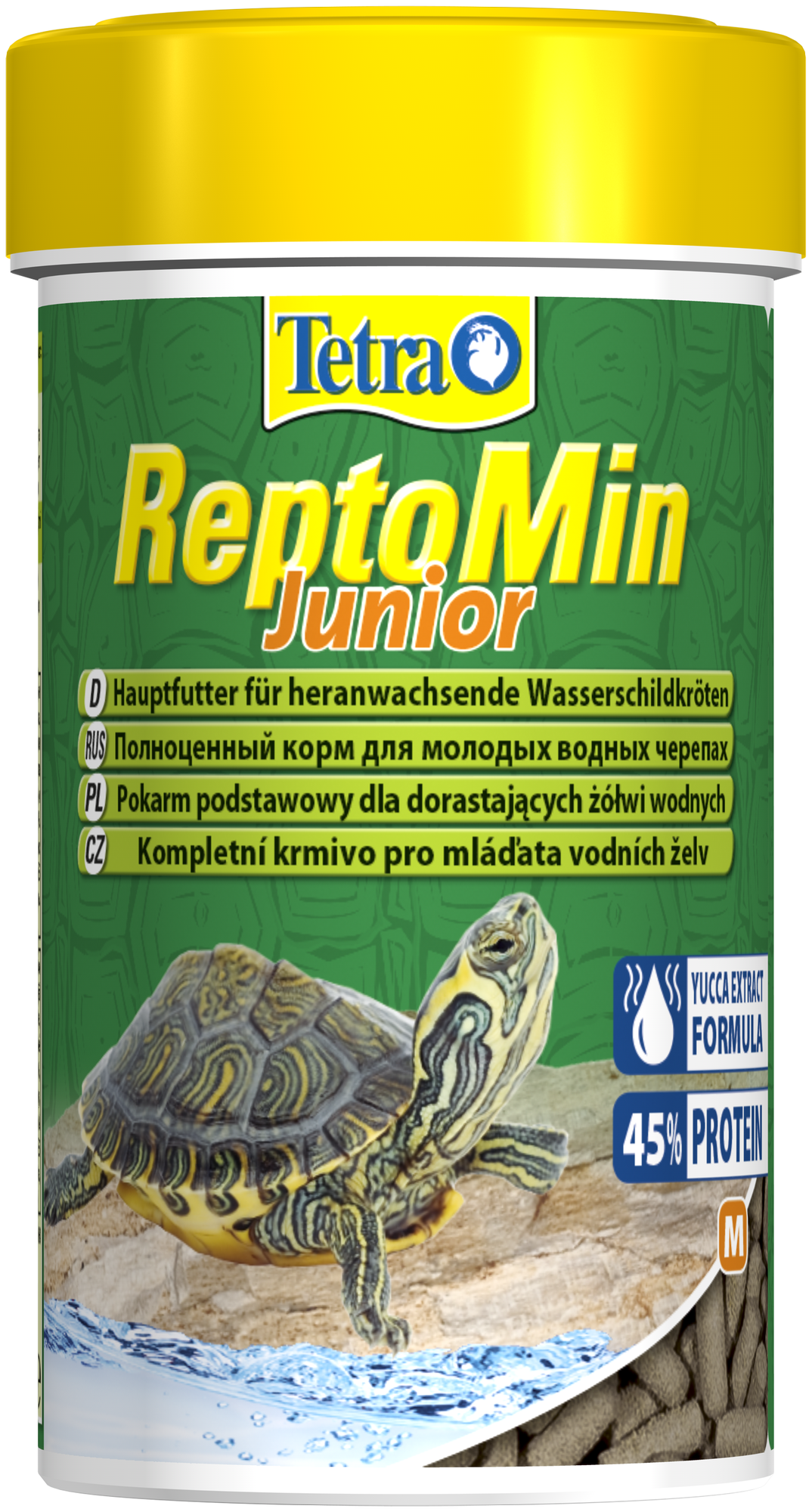 Tetra ReptoMin Juniorкорм в виде палочек для молодых водных черепах 100 мл - фотография № 2