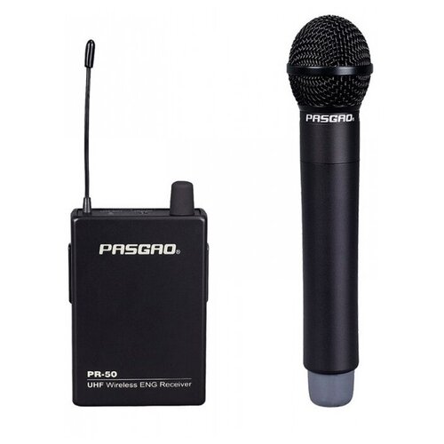 Pasgao PR50R+PAH315 накамерная радиосистема с ручным микрофоном