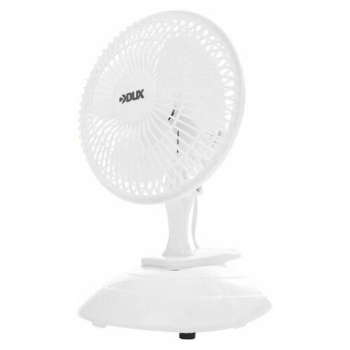 Вентилятор настольный Dux DX-614 15 Вт 2 скорости белый 93700₽
