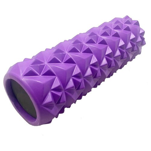 Ролик массажный для йоги Coneli Yoga 3312 33x12 см фиолетовый ролик массажный для йоги цвет фиолетовый