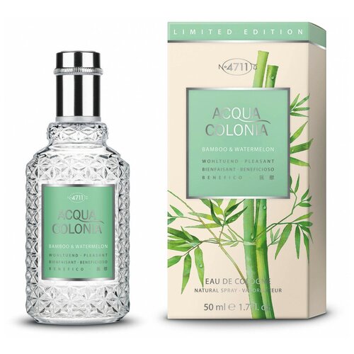 4711 Perfumes unisex Acqua Colonia Pleasant - Bamboo  & Watermelon Одеколон 50 мл. limited edition