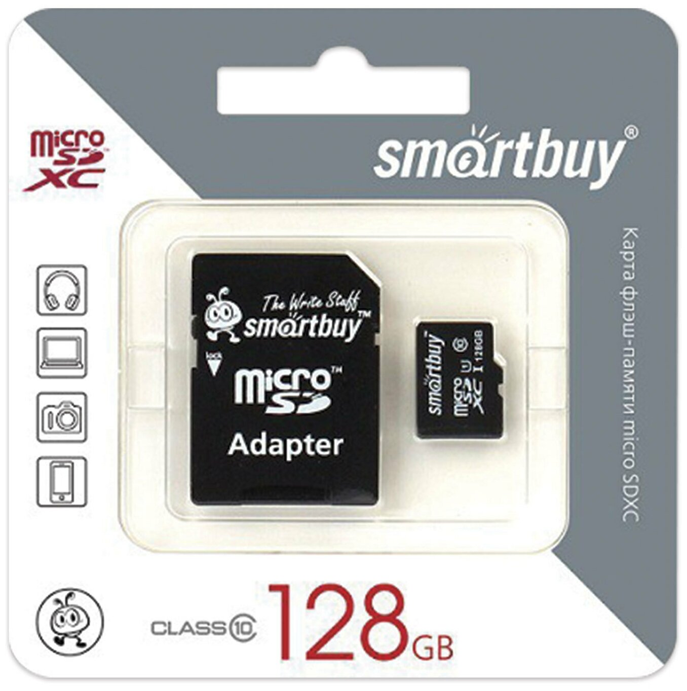 Карта памяти MicroSDXC 256GB Exployd Class 10 Premium UHS-I U3 (95 Mb/s) + SD адаптер - фото №16