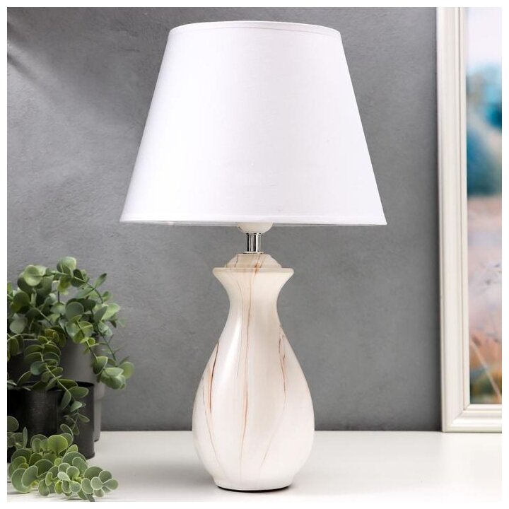 Лампа декоративная RISALUX 16631/1 6300867, E27, 40 Вт, белый - фотография № 2