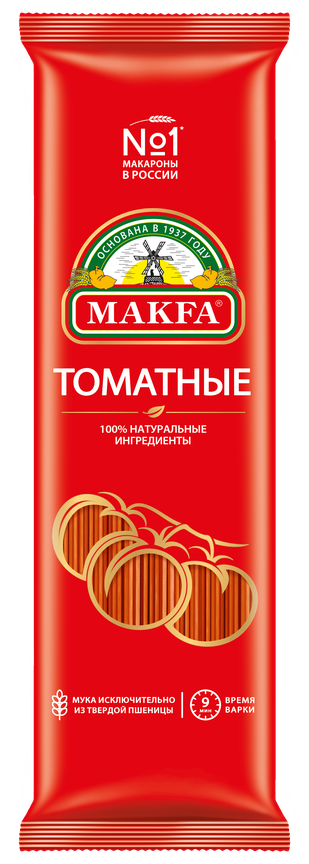 Макароны Макароны томатные, спагетти, 500 г