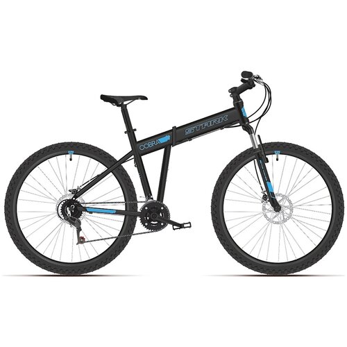 фото Велосипед stark'21 cobra 29.2 hd чёрный/голубой рама 20" (hd00000248)