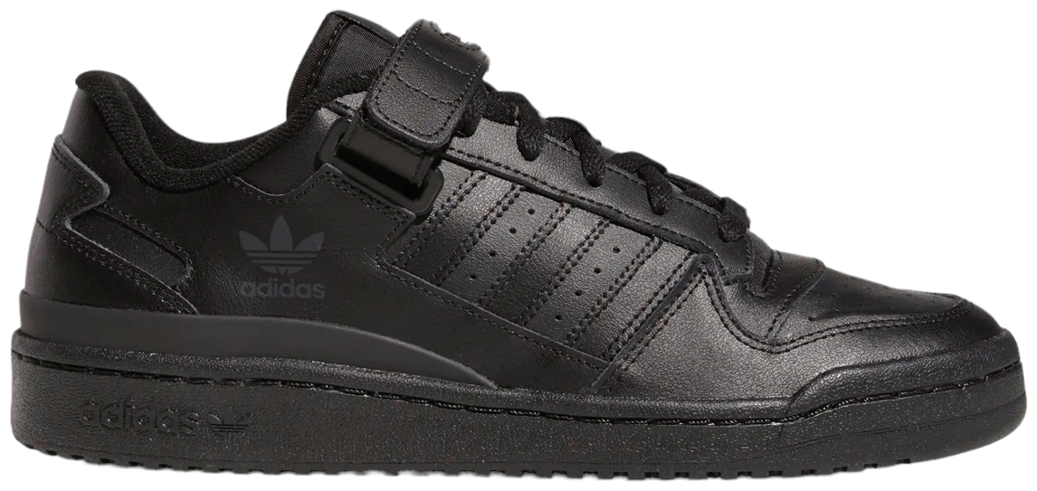 Кроссовки adidas Originals Forum Low Core Black/Core Black/Core Black 