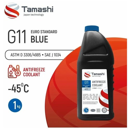 Антифриз G11 EURO STANDARD BLUE, 1кг, синий, готовый