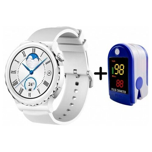 Умные часы CheckME Smart CMSX6PROWSW-SETOX с функцией NFC, GPS навигатором, счетчиком калорий
