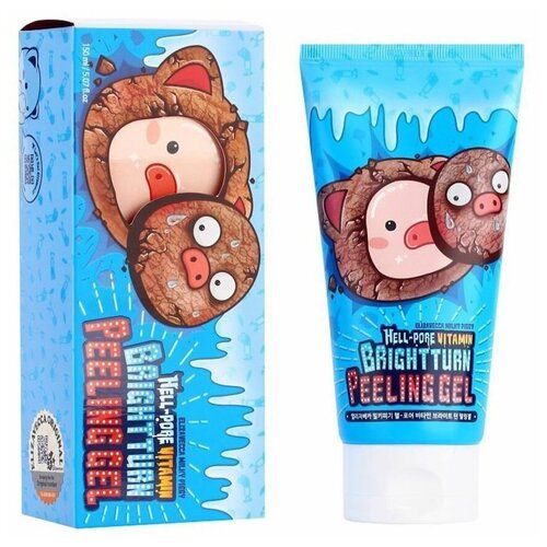 Elizavecca MILKY PIGGY HELL-PORE VITAMIN BRIGHTTURN PEELING GEL Пилинг-гель для лица витаминный