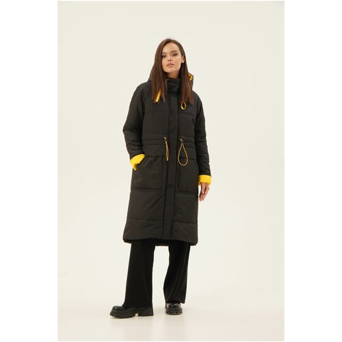  куртка  Maritta, размер 34 (44RU), черный