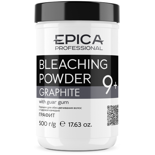 Купить EPICA PROFESSIONAL Bleaching Powder Порошок для обесцвечивания, тон Графит, 500 гр.