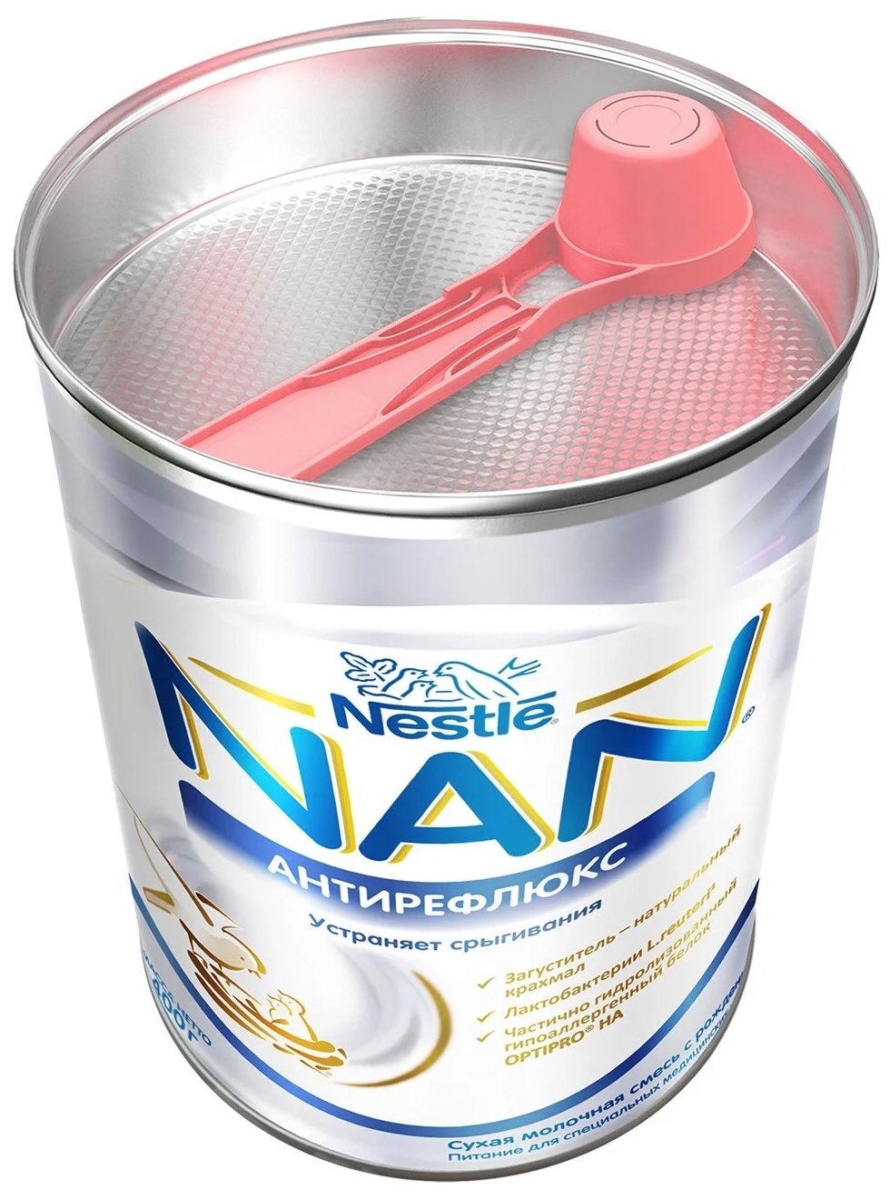 Смесь Nestle NAN молочная сухая AR (антирефлюкс) 400 г NAN (Nestle) - фото №9