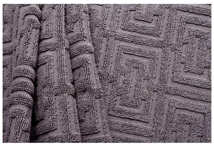 Полотенце Спарта махровое 50х90 серый опал - фотография № 3