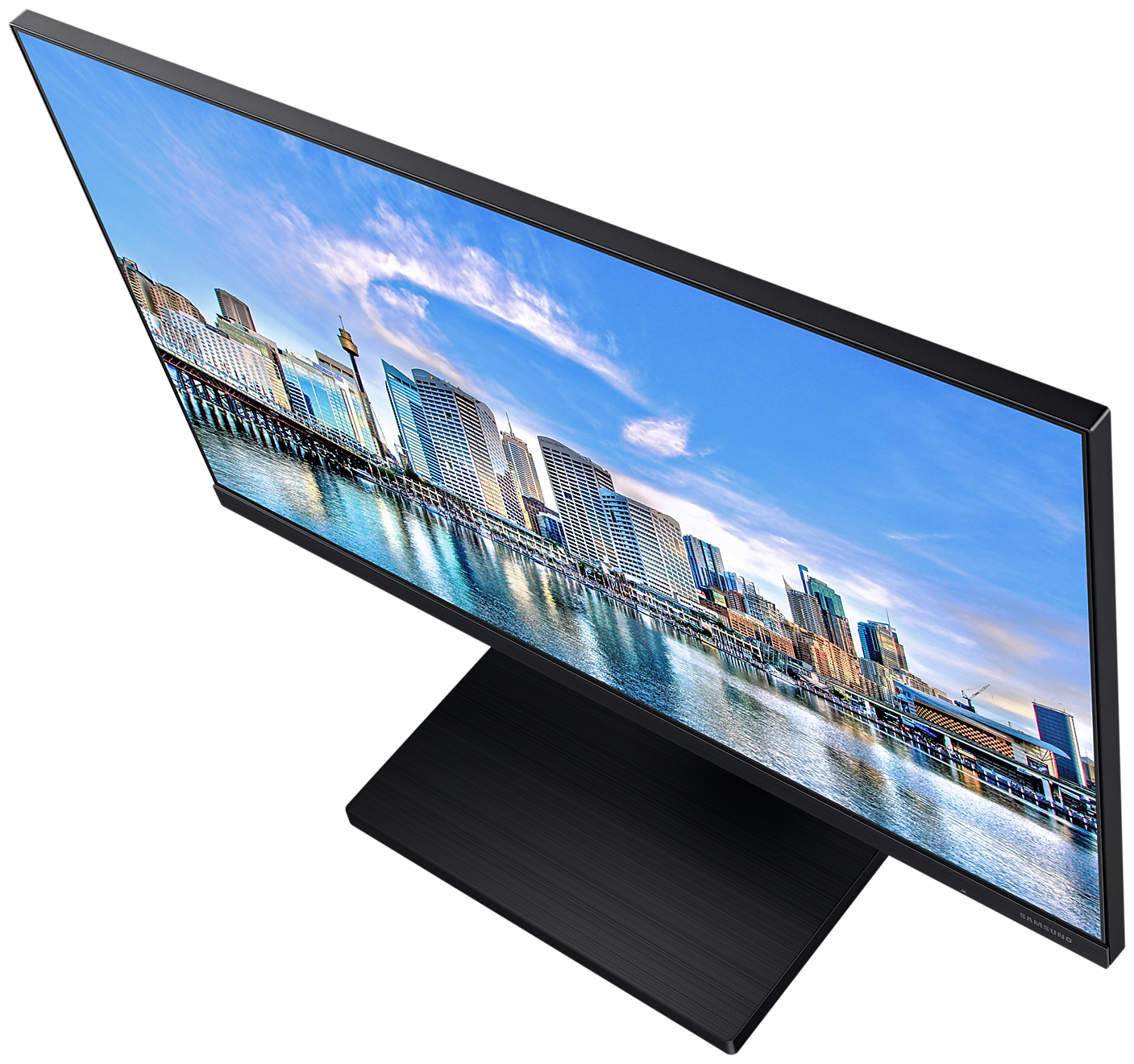 Монитор 23.8'' Samsung 1920x1080 IPS LED 16:9 5ms 250cd 1000:1 178/178 2*HDMI DP USB-Hub 75Hz FreeSync HAS Tilt Pivot Swivel VESA Black - фото №4