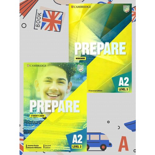 Prepare A2 Level 3 Students Book + Workbook + DVD