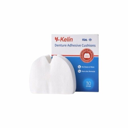 Фиксирующие вкладыши для зубных протезов верхние Y-Kelin 30 шт