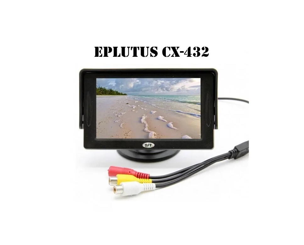 Автомобильный LCD Монитор Eplutus CX-432 (4.3") (черный)