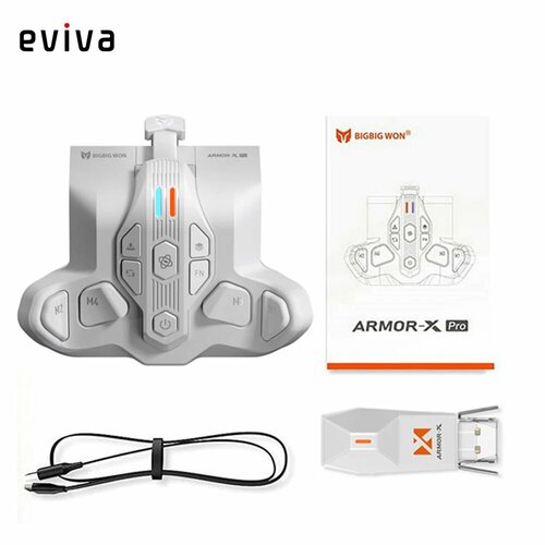 Беспроводная задняя кнопка ARMOR-X Pro для контроллера Xbox Series XS ARMOR-X Pro White 3154₽