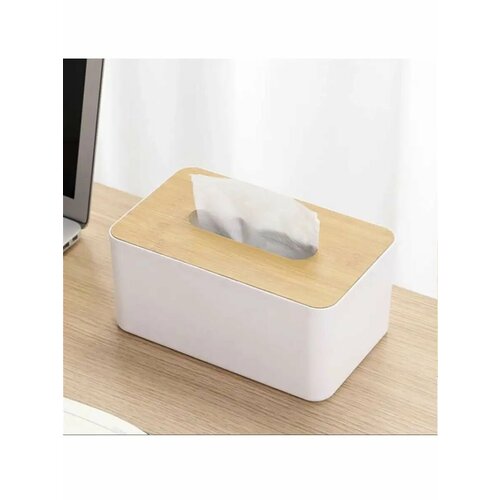 Салфетница с бамбуковой крышкой