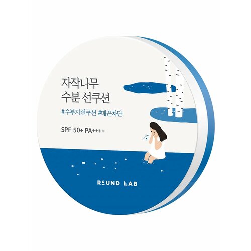 Солнцезащитный крем-кушон Round Lab Birch Juice Moisturizing Sun Cushion 15 гр 2590₽