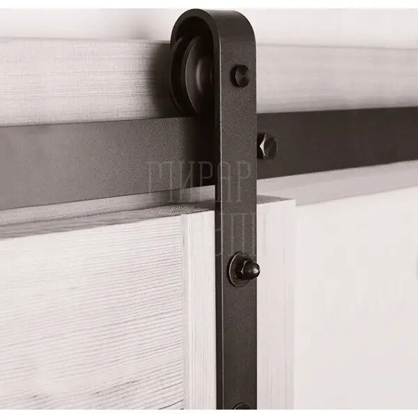 Комплект Armadillo (Армадилло) для раздвижных дверей SLD. Supervision/100 черный